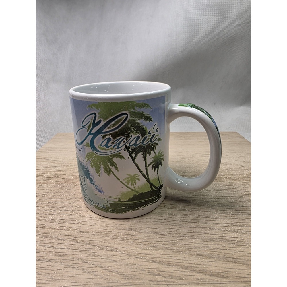 ABC Stores Island Waves Hawai'i Ceramic Coffee Cup Mug C80478000 2010